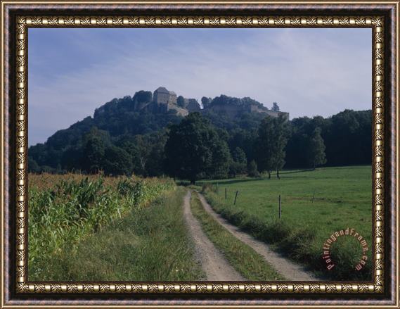 Koenigstein View of the Fortress Framed Print