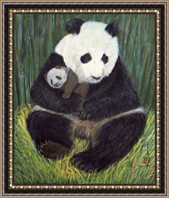 Komi Chen Nap Time Framed Painting