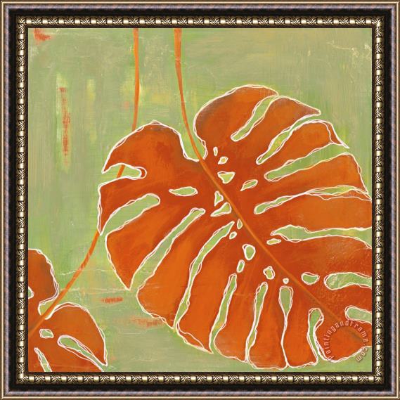 Laura Gunn Palm Study III Framed Painting
