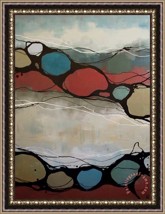 laurie maitland Rust And Water Framed Print