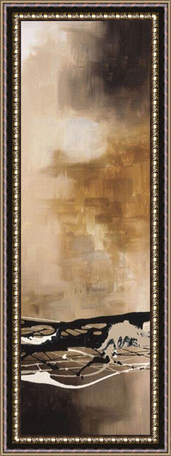 laurie maitland Tobacco And Chocolate III Framed Painting