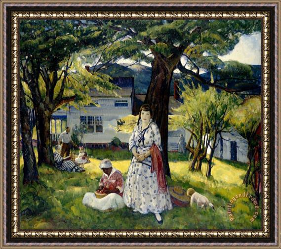 Leon Kroll In The Country Framed Painting