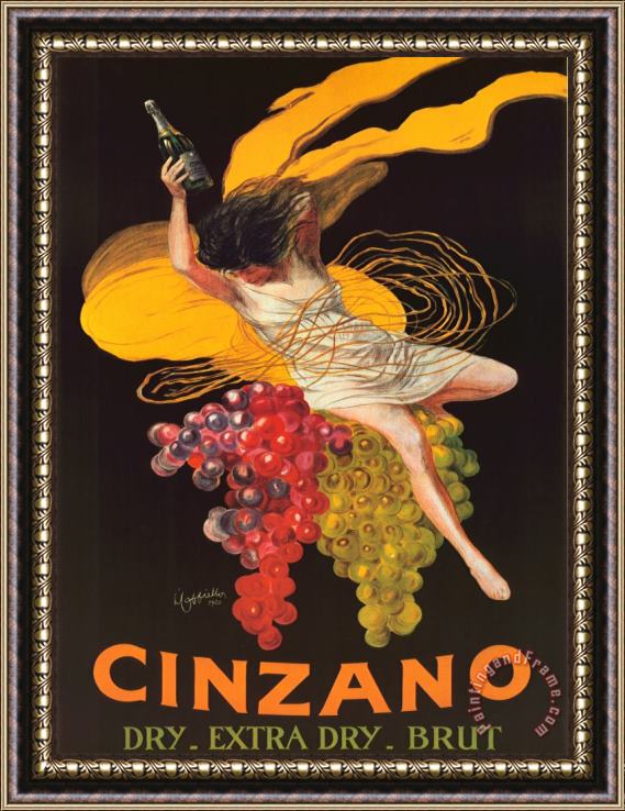 Leonetto Cappiello Asti Cinzano C 1920 Framed Print
