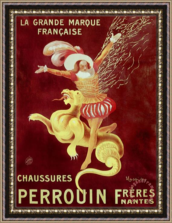 Leonetto Cappiello Chaussures Perrouin Freres Framed Painting