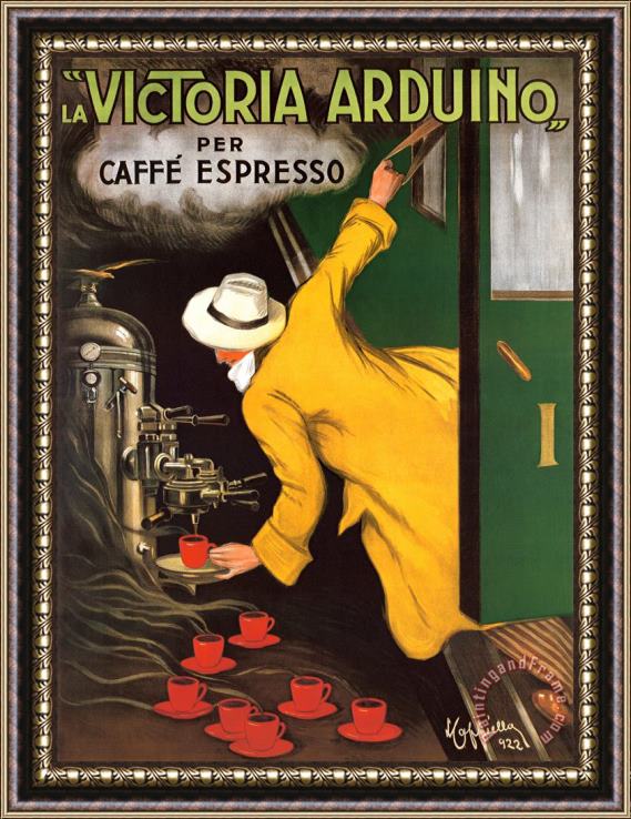 Leonetto Cappiello Victoria Arduino 1922 Framed Print