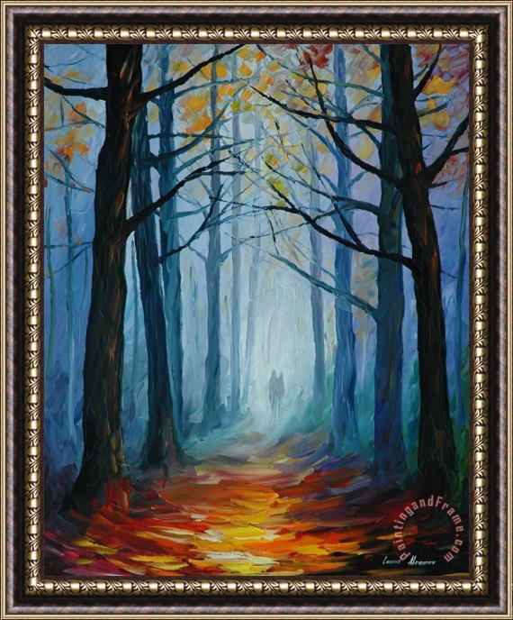 Leonid Afremov Wise Forest Framed Painting