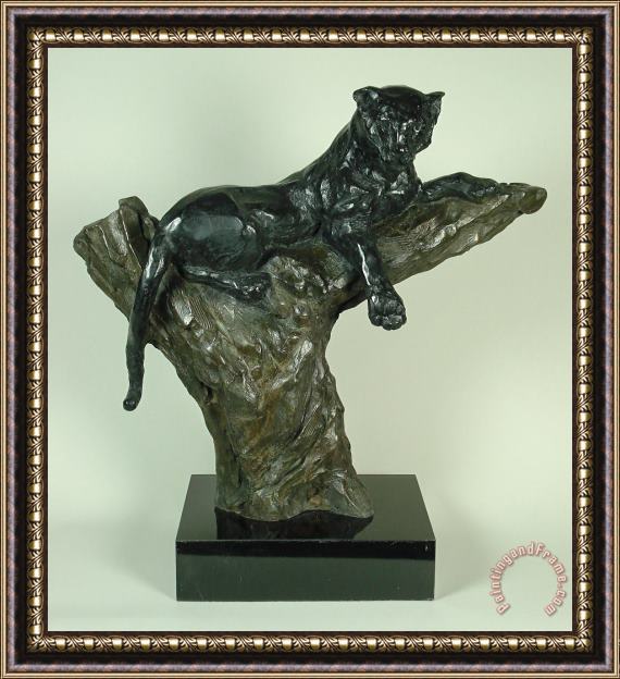 Leroy Neiman Vigilant, (bronze) Framed Painting