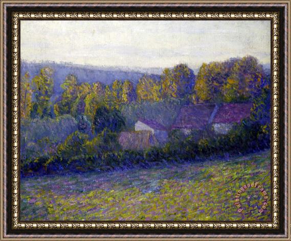 Lilla Cabot Perry Autumn Afternoon, Giverny, Undated Framed Print