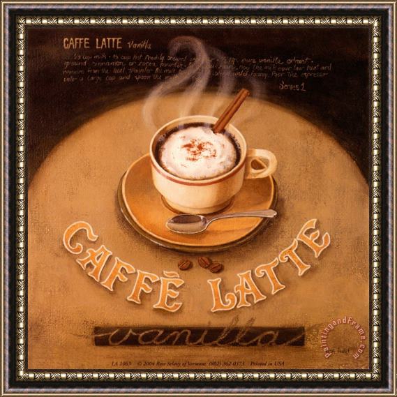 Lisa Audit Cafe Latte Framed Print