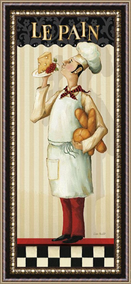 Lisa Audit Chef's Masterpiece III Framed Painting