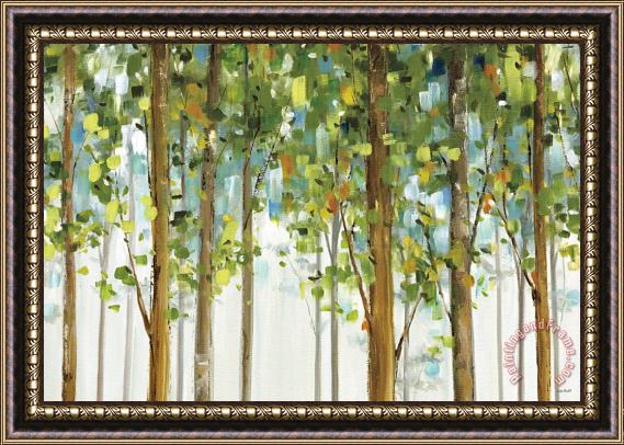 Lisa Audit Forest Study I Crop Framed Painting