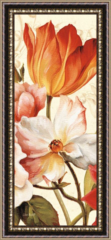 Lisa Audit Poesie Florale Panel I Framed Painting