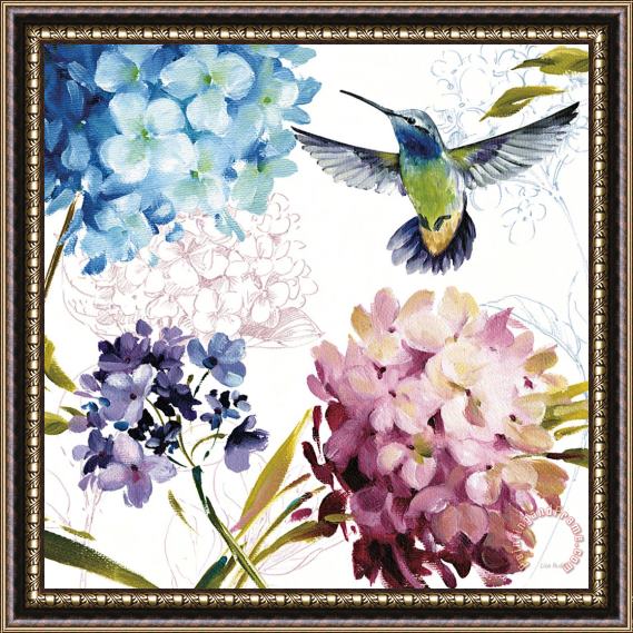 Lisa Audit Spring Nectar Square III Framed Painting