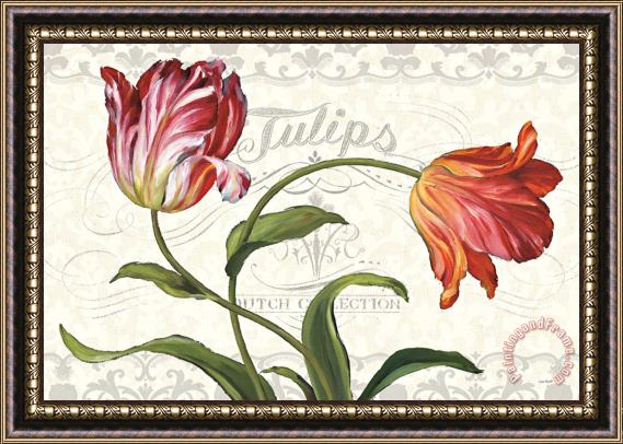 Lisa Audit Tulipa Botanica I Cream Framed Print