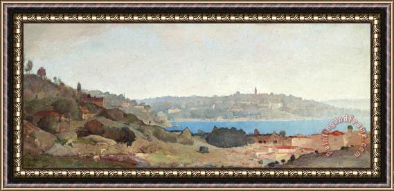 Lloyd Frederic Rees Sydney Harbour Framed Painting