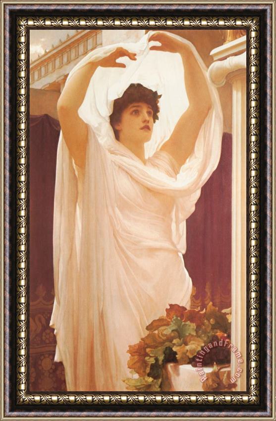Lord Frederick Leighton Invocation Framed Print