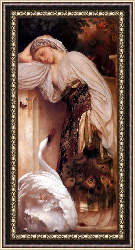 Lord Frederick Leighton Odalisque Framed Painting