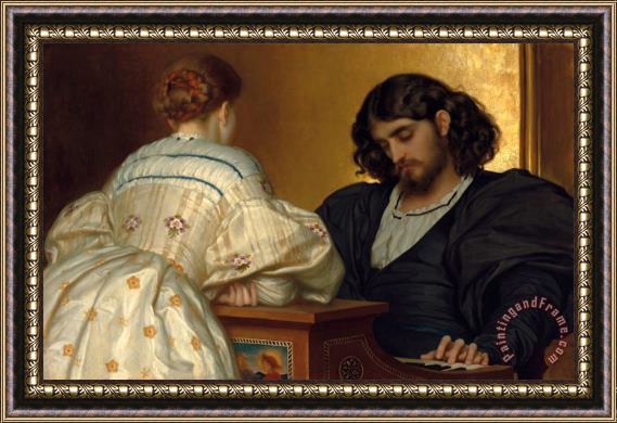 Lord Frederick Leighton The Golden Hours Framed Print