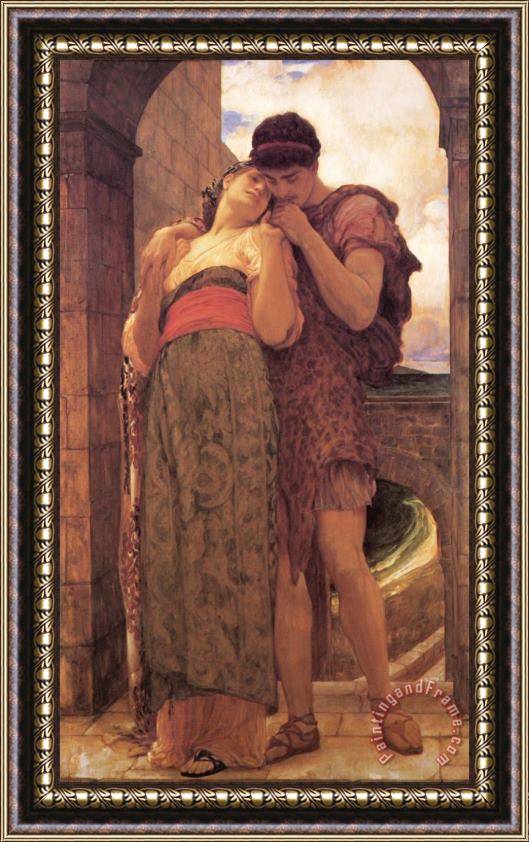 Lord Frederick Leighton Wedded Framed Painting