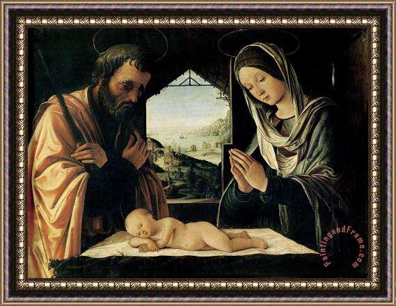 Lorenzo Costa The Nativity Framed Print