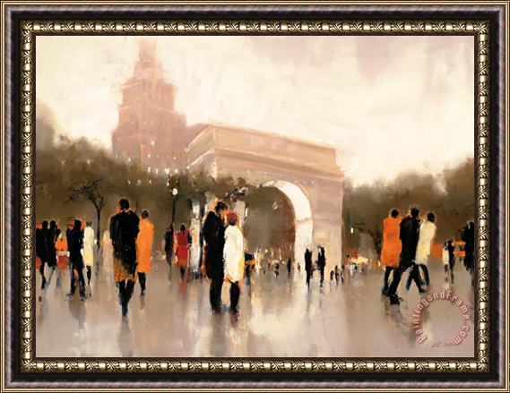 Lorraine Christie Monumental Day Framed Painting