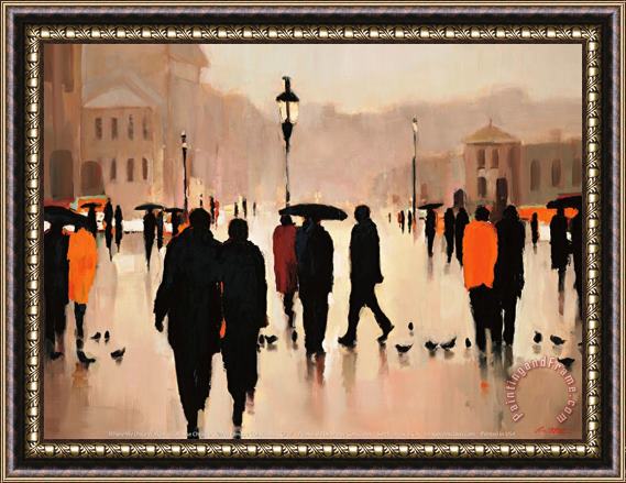 Lorraine Christie Where We Once Walked Framed Painting