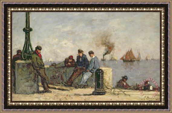Louis Alexandre Dubourg Sailors Framed Print