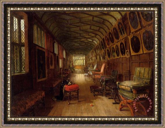 Louise Rayner The Brown Gallery Knole Kent Framed Print