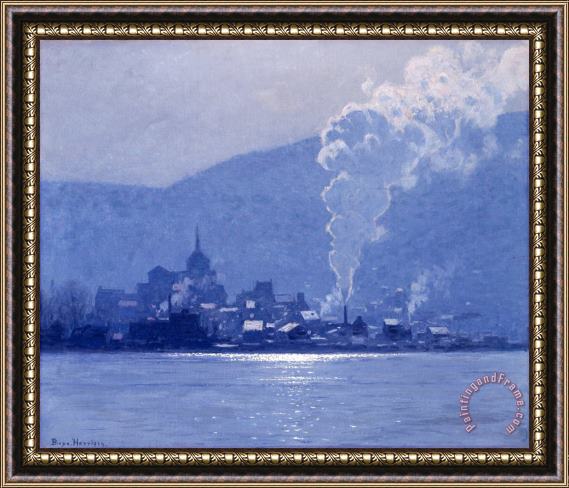 Lowell Birge Harrison A Puff of Steam Framed Painting