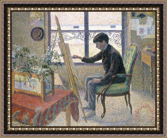Lucien Pissarro Interior of The Studio Framed Print
