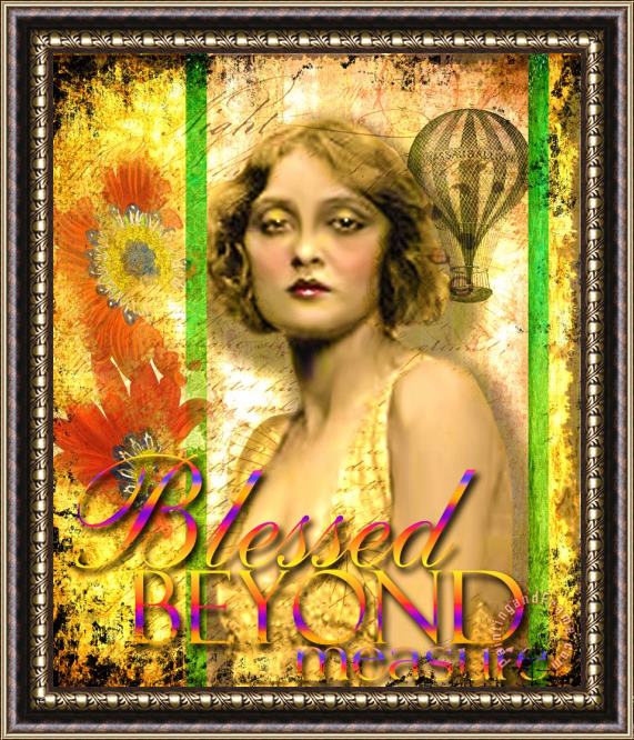 Lynell Withers Blessed Beyond Measure Framed Print
