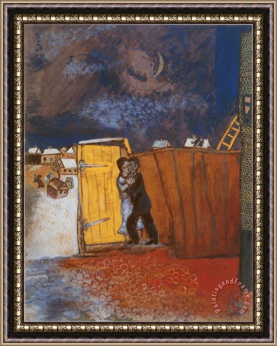 Marc Chagall Claire De Lune Framed Painting