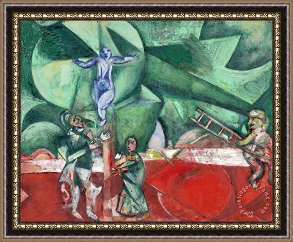Marc Chagall Golgotha. 1912 Framed Painting