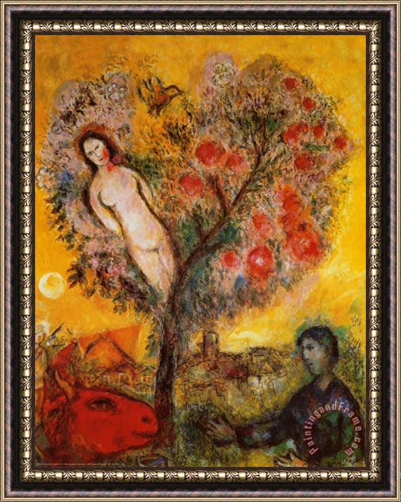 Marc Chagall La Branche Framed Print