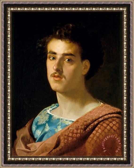 Mariano Jose Maria Bernardo Fortuny Y Carbo Self Portrait Framed Print