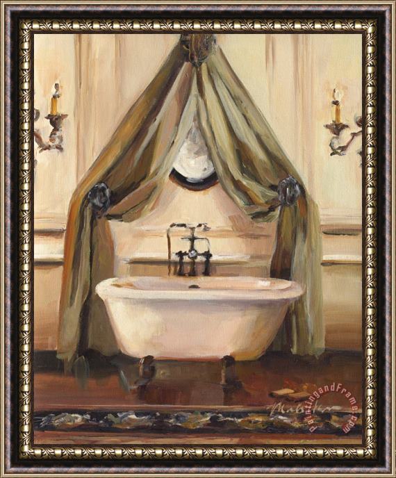 Marilyn Hageman Classical Bath II Framed Painting
