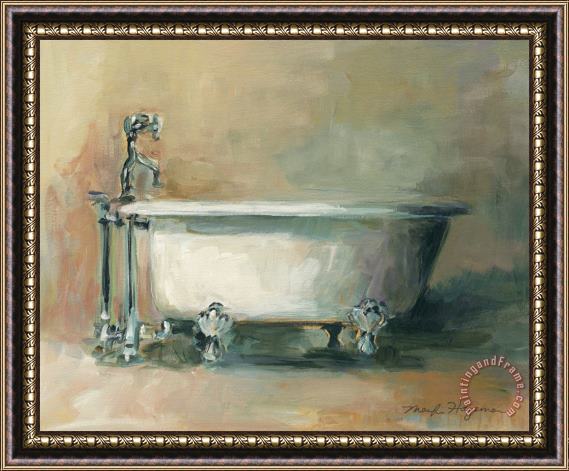 Marilyn Hageman Vintage Tub II Framed Painting