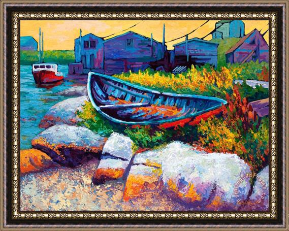 Marion Rose East Coast Boat Framed Print