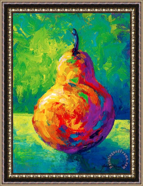 Marion Rose Pear II Framed Painting