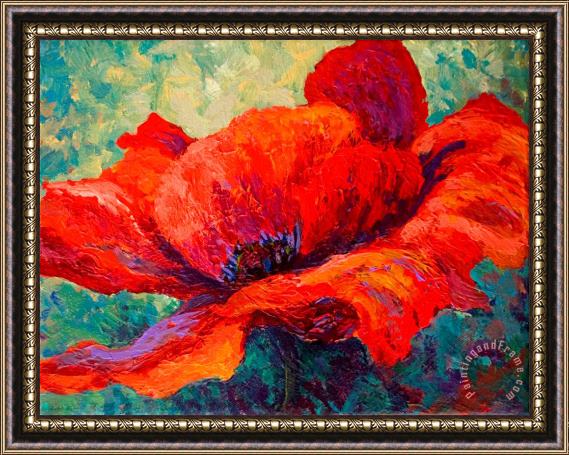 Marion Rose Red Poppy III Framed Print