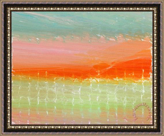 Mark Lawrence 2 Timothy 1-7. Painting With Light- Scripture Text Infused Framed Painting