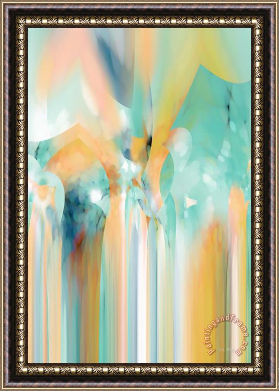 Mark Lawrence Angel By A Spring Of Water. Genesis 16 7 Framed Print