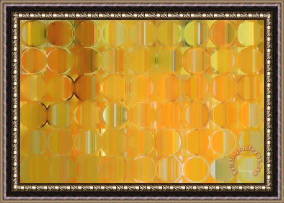 Mark Lawrence Circles And Squares 19. Big Painting Modern Abstract Fine Art Framed Painting