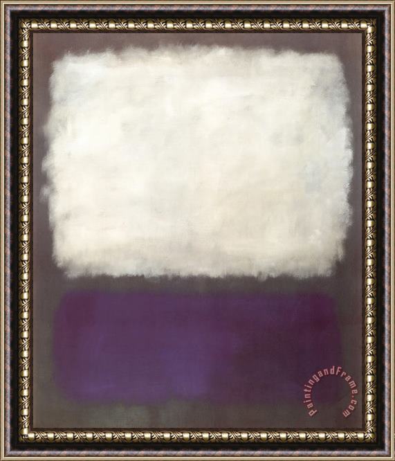 Mark Rothko Blue And Grey C 1962 Framed Painting