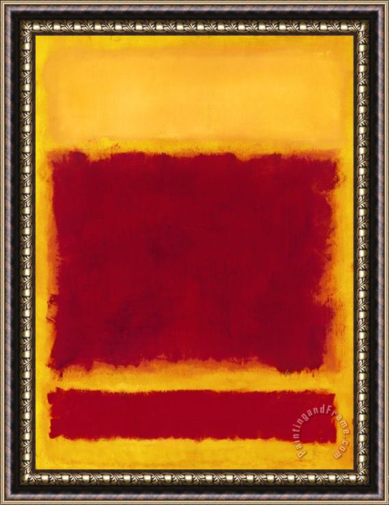 Mark Rothko Composition, 1958 Framed Painting