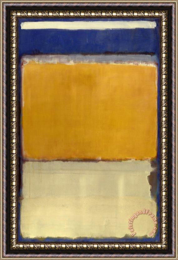 Mark Rothko No. 10, 1950 Framed Painting
