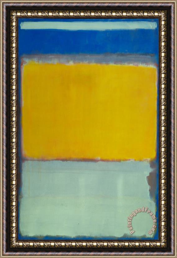 Mark Rothko No 10 Framed Painting