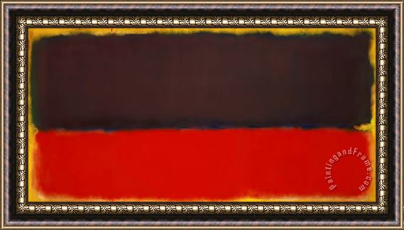 Mark Rothko No 13 1951 Framed Painting