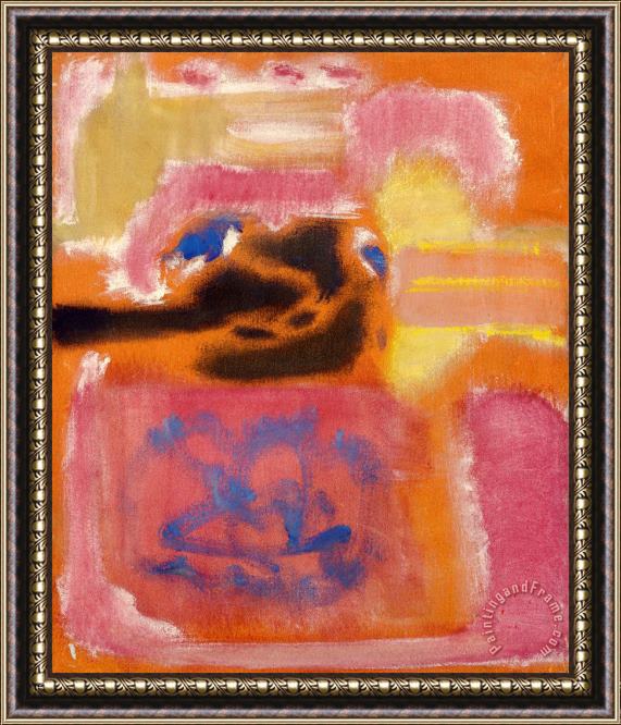 Mark Rothko No. 9, 1947 Framed Painting