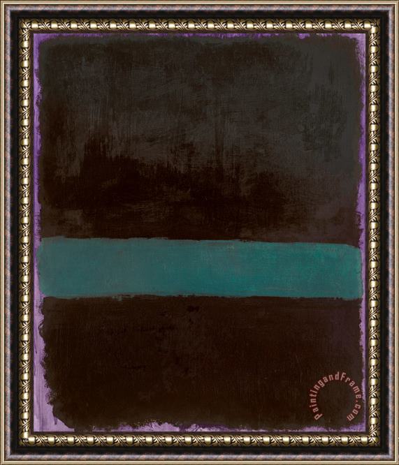 Mark Rothko Untitled, 1969 Framed Painting